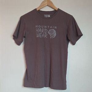 Mountain Hardwear Men's Tee in Dark Brown